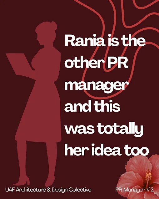 Rania, PR Manager