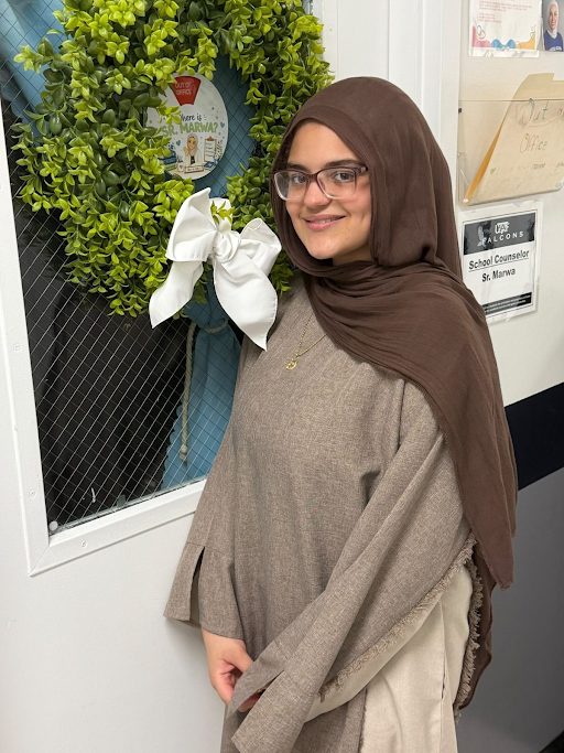 A moment at the school